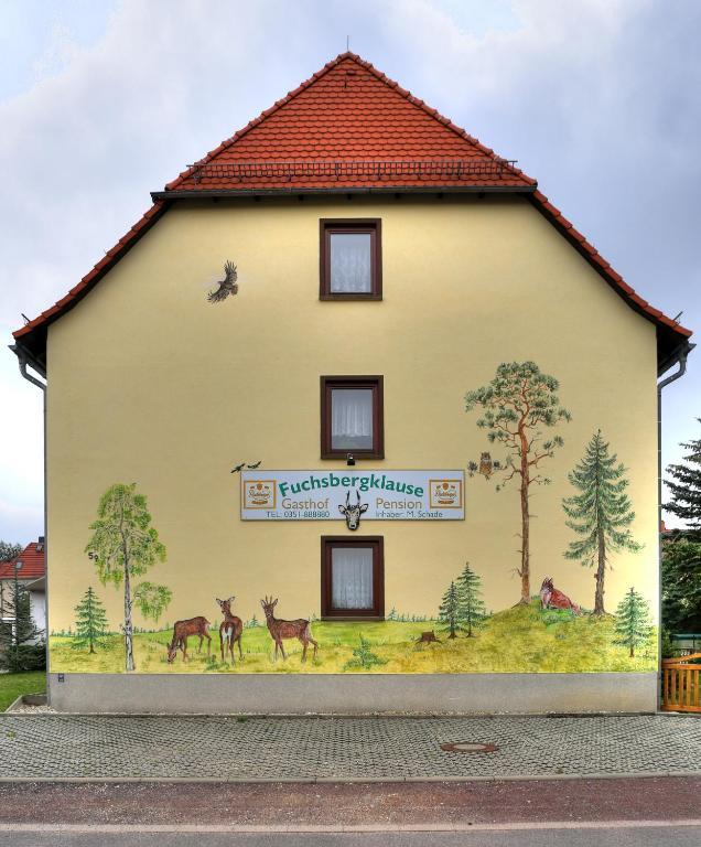 Gasthof Fuchsbergklause Dresde Exterior foto